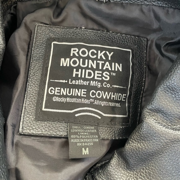 Black Rocky Mountain Hides jacket - Picture 3 of 9